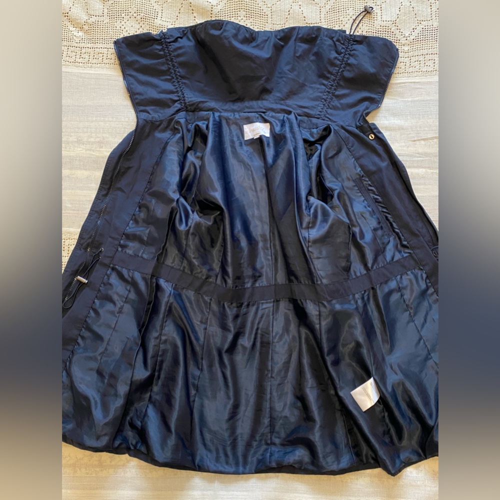 Laundry by Shelli Segal navy blue winter jacket size small - Picture 7 of 9